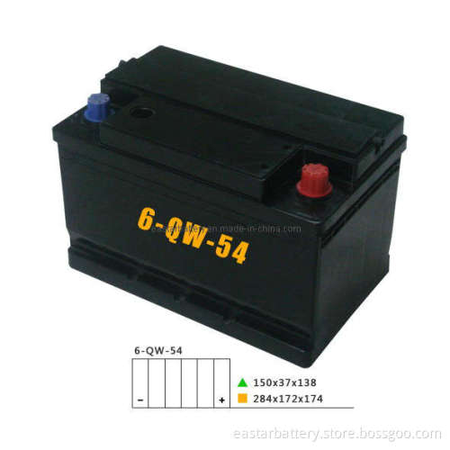 55427 Maintenance Free Car Battery 12V54ah